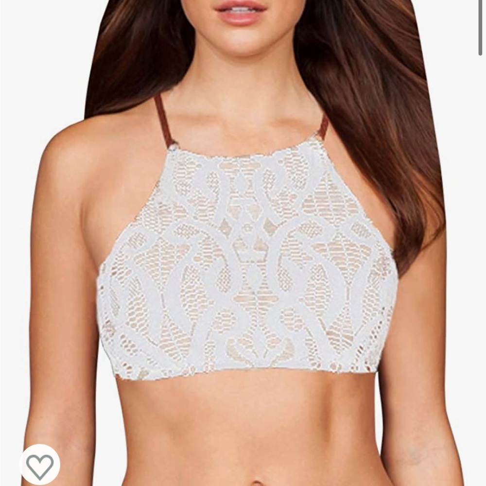 Nanette Lepore Coachella Valley crochet bikini top XS and bottom size small - Picture 8 of 8